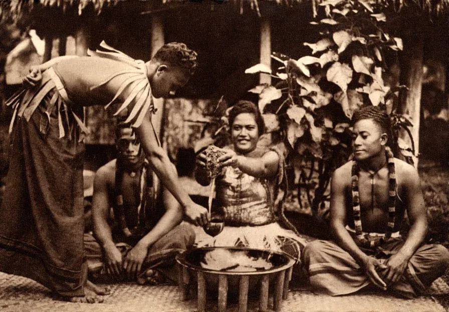 Traditional Samoan Kava ceremony
